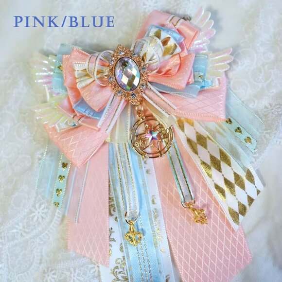 Anime-Inspired Bow Ribbon Cosplay Decoration for Hair, Bags, Backpacks & Ita Bag main image 9